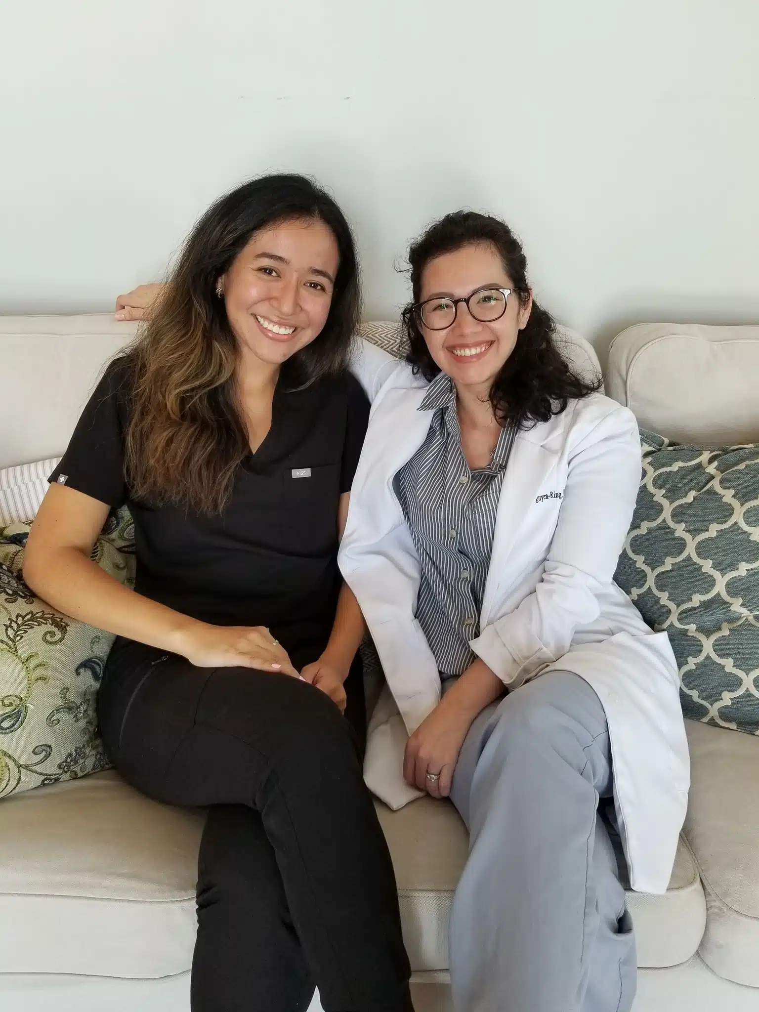 Friendly dental staff relaxing at Southern Style Dental office, showcasing a welcoming and comfortable environment.