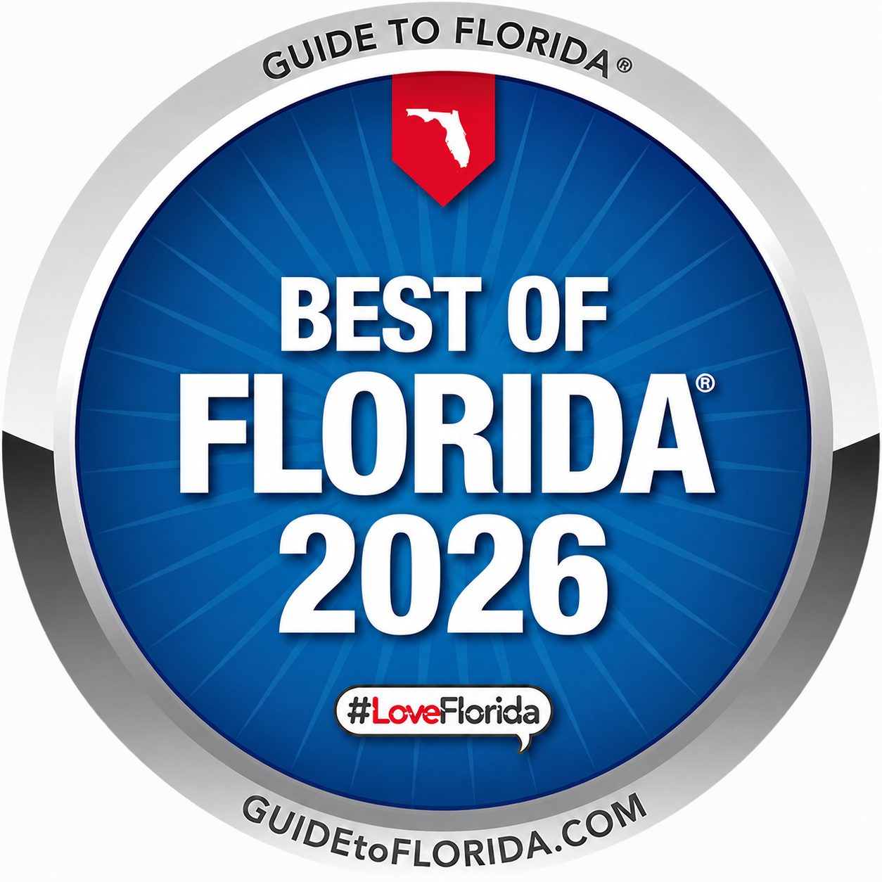 Best of Florida 2026 award badge